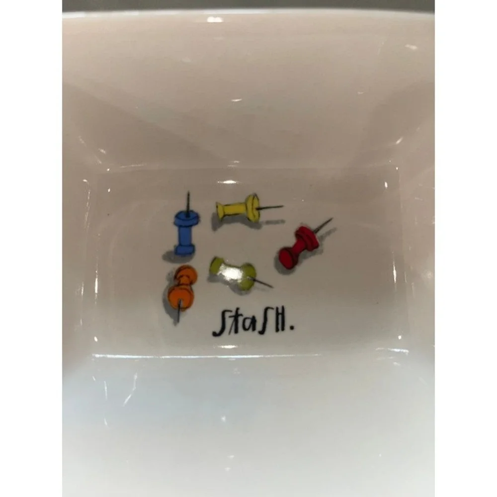 Rae Dunn Stash‎ & Keep Divided Dish Tray Catch-all